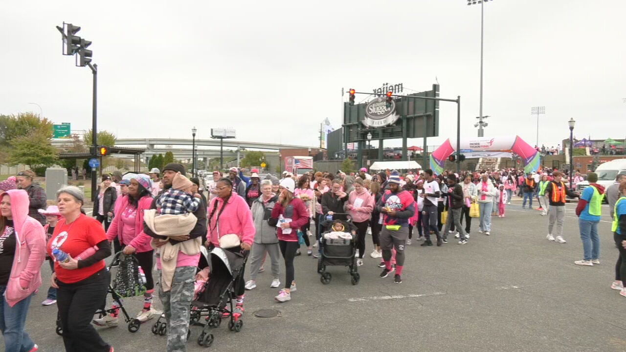 Hundreds walk in Louisville's 'More Than Pink' event to support breast cancer research